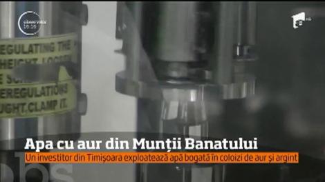 Într-o comună săracă din Caraş Severin, există o comoară! Apa cu aur şi argint