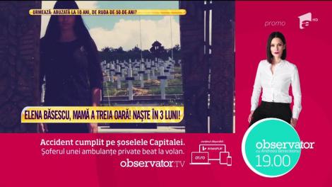 Elena Băsescu mai are doar trei luni până va naște al treilea copil al său!