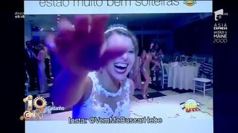 Cum să scapi de căsătorie, în ultima clipă! Buchetul miresei, executat pe loc: "Nici Budescu nu o dă așa. Ori e făcătură, ori i-a ieșit la perfecție!"