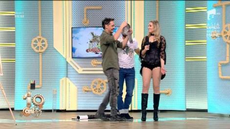 Cristina Strecopîtov, moment de telepatie la Neatza: "Răzvan, trebuie să vedem cât de bine comunicăm noi doi"