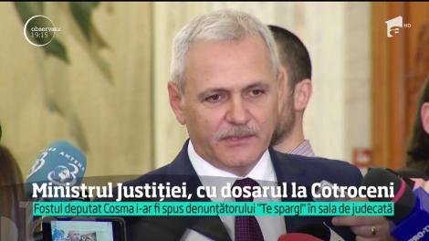 Ministrul Justiţiei, cu dosarul la Cotroceni