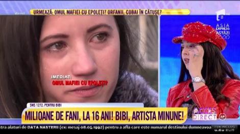 Milioane de fani, la 16 ani! BiBi, artista minune!