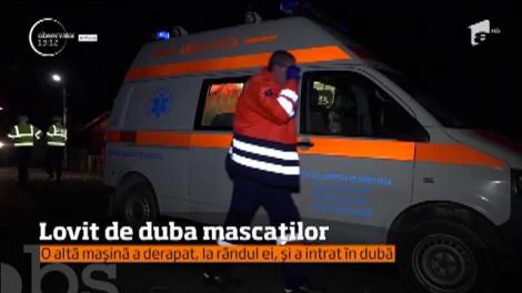Pieton lovit de duba mascaților, într-o localitate din Argeș