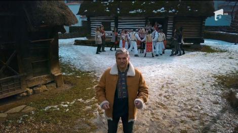 Marea premieră "Ie, Românie".  Mircea Radu și jurații caută frumusețile satului românesc: "Trei români vestiți / De voi toți iubiți / Umblă-n toată țara / Să-i afle comoara"