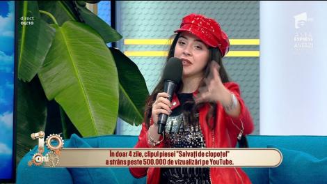 In doar patru zile, clipul piesei "Salvați de clopoțel" a strâns peste 500 de mii de vizualizări pe Youtube