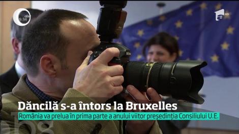 Viorica Dăncilă s-a întors la Bruxelles!