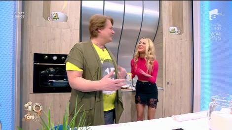 Vlădutz își dă în vileag colega de la meteo: "Flavia a inaugurat aragazul"