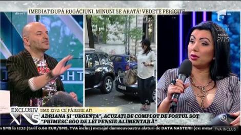 Al 49-lea proces stă să înceapă! Adriana Bahmuţeanu: "Primesc 800 de lei pensie alimentară"