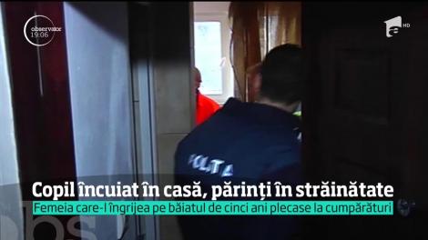 Încă o misiune delicată pentru pompierii din Constanţa. Au salvat un alt copil de cinci ani, lăsat încuiat în casă - de data aceasta, de iubita tatălui