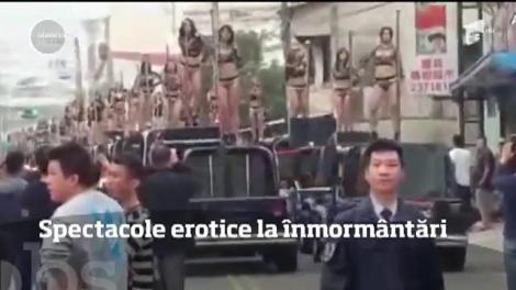 Autorităţile din China vor să interzică spectacolele erotice de la &icirc;nmorm&acirc;ntări