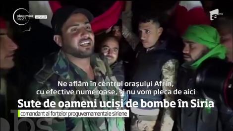 O zonă controlată de rebelii sirieni, din apropierea Damascului, este supusă celor mai dure bombardamente din ultimii ani