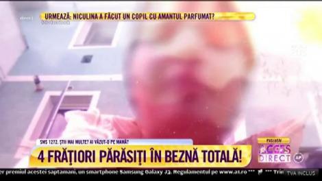 Patru frați se încălzesc doar la lumina lumânării de când mama i-a părăsit! Drama lor a zguduit întreaga Românie! (VIDEO)