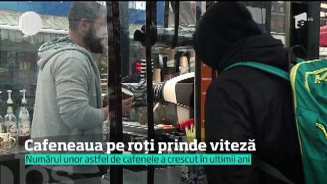 Cafenelele pe roţi să se transforme în afaceri care pot aduce zeci de mii de euro pe an