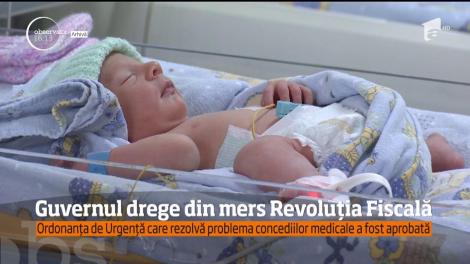 O ordonanţă de urgenţă a fost adoptată în Guvern pentru rezolvarea unor probleme create de Revoluţia Fiscală