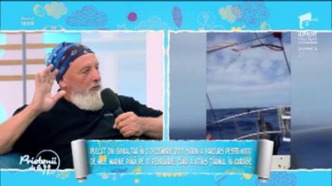 71 de zile singur pe apă, a supraviețuit consum&acirc;nd carne de la garniță. Sorin Drugan: &rdquo;&Icirc;n tot acest timp am m&acirc;ncat friptură de mistreț și br&acirc;nză din Dobrogea&rdquo;