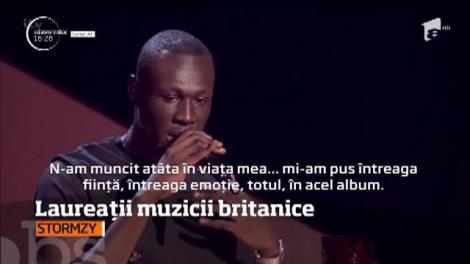 Seară de gală la Londra. STORMZY şi DUA LIPA sunt marii c&acirc;ştigători ai premiilor muzicale britanice