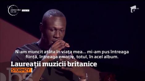 Seară de gală la Londra. STORMZY şi DUA LIPA sunt marii câştigători ai premiilor muzicale britanice