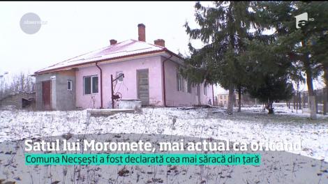 Imagini IREALE. Așa arată CEA MAI SĂRACĂ localitate din România.