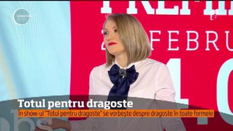 "Totul pentru dragoste", noua emisiune prezentată de Mirela Vaida