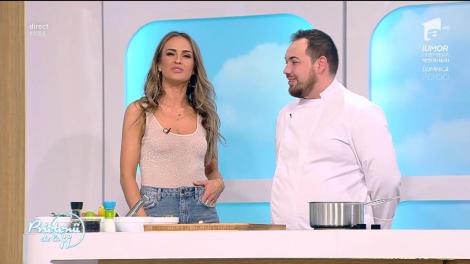 O mâncare super delicioasă. Caracatiță cu piure de mazăre