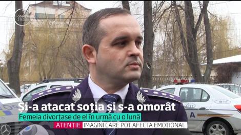 Un bărbat din Focşani a încercat să-şi ucidă soţia şi apoi a intrat cu maşina sub roţile unui TIR