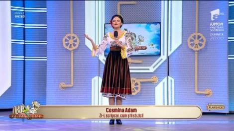 Cosmina Adam - "Zi-i, scripcar, cum știi să zici!"