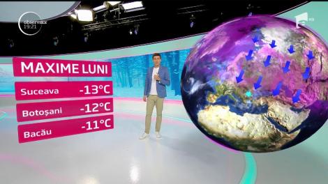 Vine aerul polar peste România! Va ninge în toată ţara