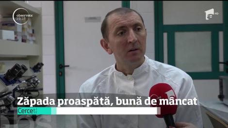 Câte bacterii vin la pachet cu o înghiţitură de omăt?