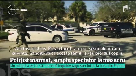 Un agent &icirc;narmat s-ar fi aflat &icirc;n campus, &icirc;n timpul atacului de la liceul din Florida