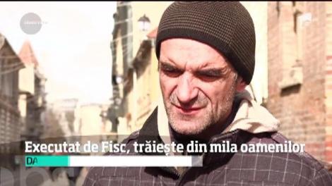 Un om al străzii din Timişoara, executat de Fisc