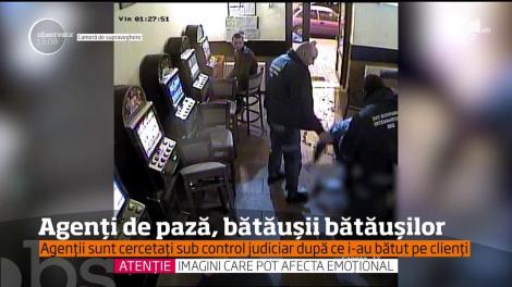 Doi agenți de pază din Arad au fost chemați să aplaneze un conflict într-un restarant, dar s-au transformat în bătăuși