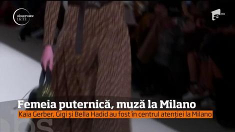 A doua zi a Săptămânii de modă de la Milano