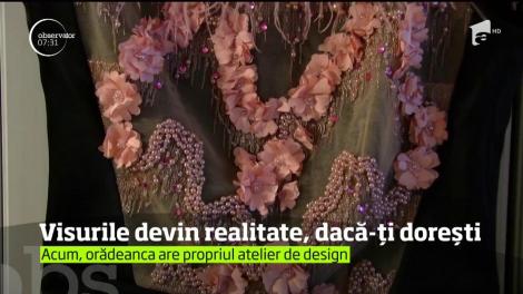 Un curs la Antena 1 a ajutat-o să-și vadă visul devenit realitate! Laura Ciobanu, din Oradea, are propria afacere în design
