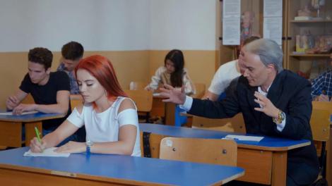 Studentul Vadim și copiatul în sesiune