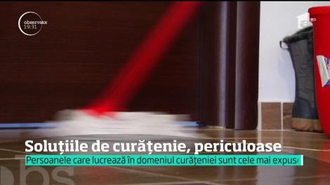 Curăţenie în casă, dar nu cu orice preţ. O spun medicii care avertizează că multe din produsele de curăţenie existente în magazine sunt toxice