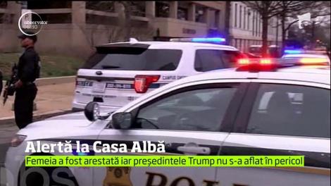 Alertă în Statele Unite! O mașină condusă de o femele a încercat să forțeze accesul în incinta Casei Albe