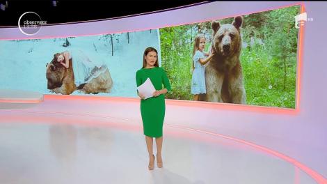 Urşii prietenoşi nu există doar în filme. În Rusia, unul a ajuns chiar să fie mascota preferată a copiilor