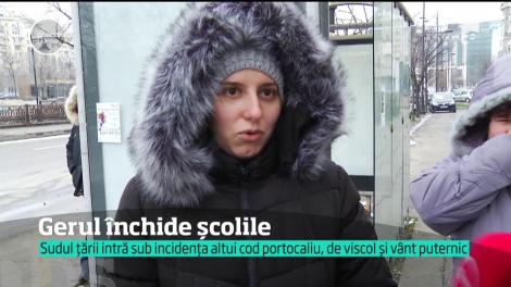 Gerul închide grădiniţe şi şcoli. Vin şi furtunile de zăpadă, iar România va fi acoperită de valul polar