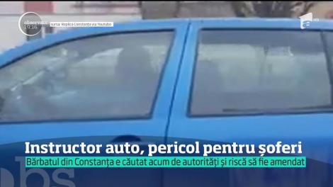 Un instructor auto, pericol pentru șoferi