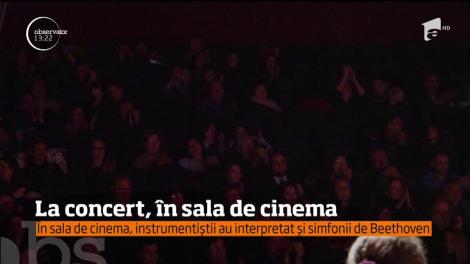 Orchestra Simfonică Bucureşti a oferit un recital de poveste, chiar din sala de cinema