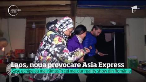 Laos, noua provocare Asia Express