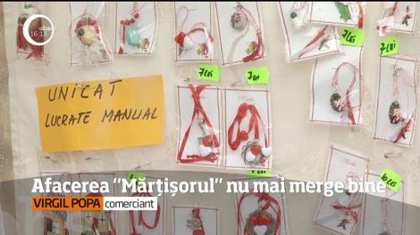 În Bucureşti, mărţişoarele vor fi mai scumpe anul acesta