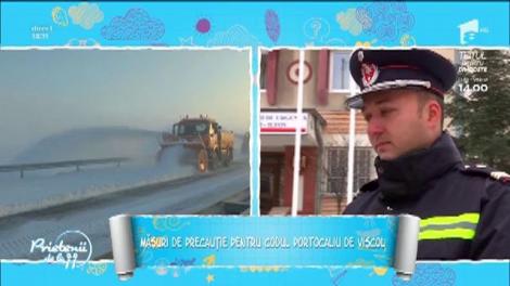 Măsuri de precauţie pentru codul portocaliu de viscol