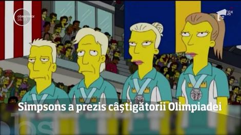 Familia Simpson a prezis, acum opt ani, cine va câştiga Jocurile Olimpice de Iarnă