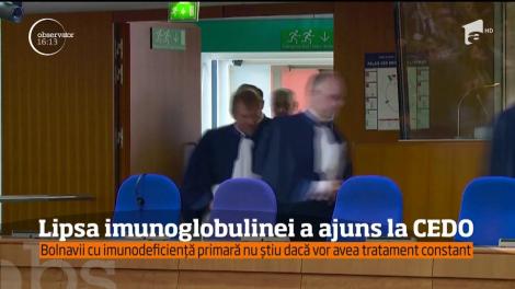 Problema imunoglobulinei în România ar putea ajunge la CEDO!