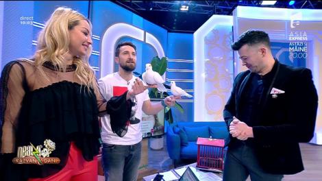 Magicianul Lorenzo Cristian, magie de nuntă! Dani Oțil (mirele) și Flavia Mihăşan (mireasă)