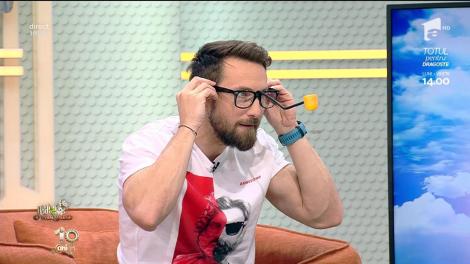 Răzvan și Dani lansează noi provocări la Neatza: "Kendama cu nasul"! Lidia Buble, prima victimă: „Bila trebuie să cadă în ou!”