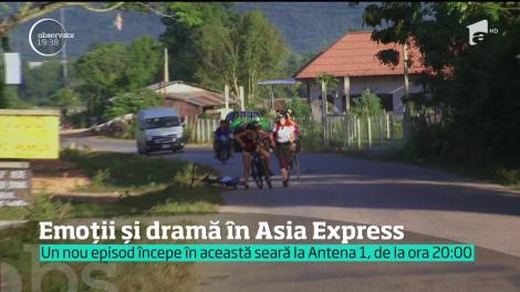 Emoții și dramă la Asia Express