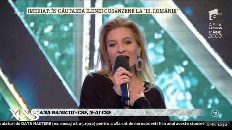 Ana Baniciu - ”CSF, n-ai CSF”