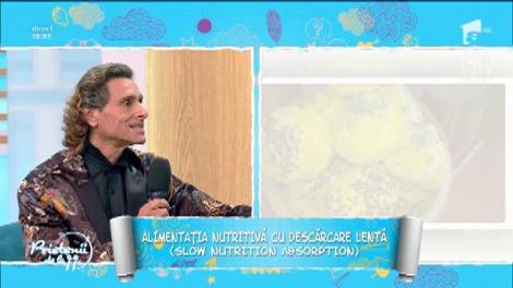 Despre alimentaţia nutritivă cu descărcare lentă